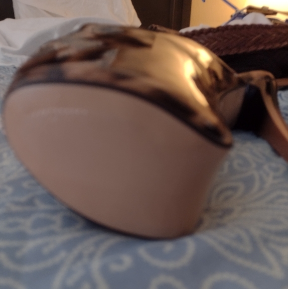 BRAND NEW!!!  NEVER BEEN WORN!! Animal Print Mule Heels - Picture 4 of 5